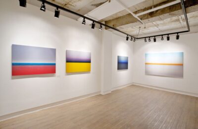 View of solo show, The Silent World, Erl Gallery, 2009