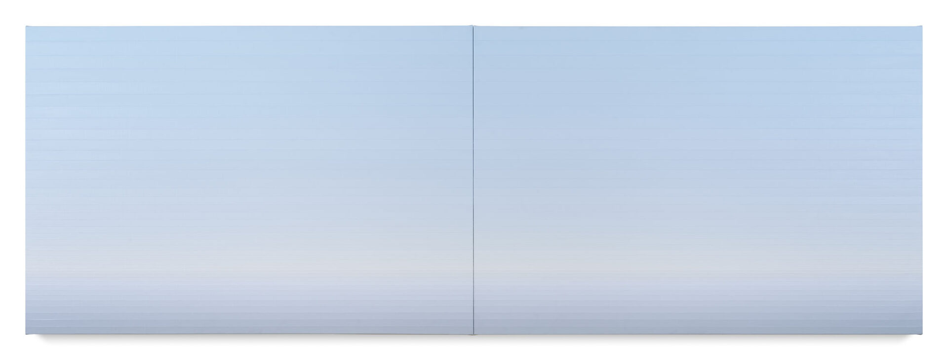 Misty landscape m. Blue1 a pair